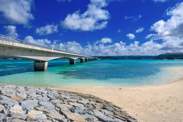 沖縄の海と空
